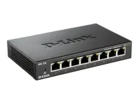 D-Link | Switch | DGS-108/E | Unmanaged | Desktop | Gigabit Ethernet (copper) ports quantity 8 | 60 month(s)