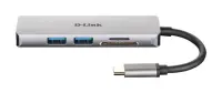 D-Link DUB-M530 sülearvuti dokk ja pordireplikaator Juhtmega ühendatud USB 3.2 Gen 1 (3.1 Gen 1) Type-C Alumiinium