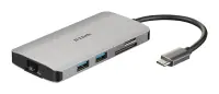 D-Link DUB-M810 sülearvuti dokk ja pordireplikaator Juhtmega ühendatud USB 3.2 Gen 1 (3.1 Gen 1) Type-C Alumiinium – pilt 4