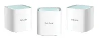 D-Link | EAGLE PRO AI AX1500 Mesh System | M15-3 (3-pack) | 802.11ax | 1200+300  Mbit/s | 10/100/1000 Mbit/s | Mesh Support Yes | MU-MiMO Yes | No mobile broadband | Antenna type 2 x 2.4G WLAN Internal Antenna, 2 x 5G WLAN Internal Antenna – pilt 5