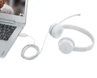 Lenovo GXD1E71385 kõrvaklapid ja peakomplekt Kõrvaklapp Juhtmega ühendatud Ranne Kõned/muusika USB tüüp A Hall – pilt 2
