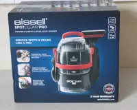 SALE OUT.  | Bissell | Spot Cleaner | SpotClean Pro | Corded operating | Washing function | 750 W | Red/Titanium | 24 month(s) | - V | DAMAGED PACKAGING – pilt 2