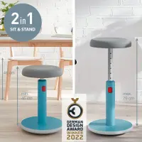 Pukktooll Leitz Ergo Cosy Active Sit Stand Stool 2 in1 – pilt 8