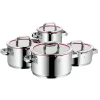 WMF Function 4 Cookware set, 4pcs  WMF 3 pots (16/20/24 cm), 1 sauce pot (20cm)