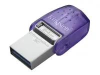 Kingston | DataTraveler | DT Micro Duo 3C | 64 GB | USB Type-C/Type-A | Purple – pilt 2