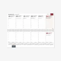 2912873209 Lauakalender Basic tumesinine