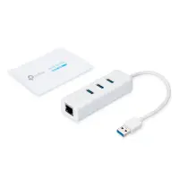 TP-LINK | USB 3.0 3-Port Hub & Gigabit Ethernet Adapter 2 in 1 USB Adapter | UE330 – pilt 8