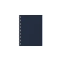 Spiraalköitega kaustik TIMER kartong, täpp, tumesinine