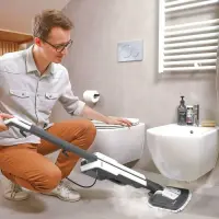 Polti | Steam mop with integrated portable cleaner | PTEU0307 Vaporetto SV660 Style 2-in-1 | Power 1500 W | Steam pressure Not Applicable bar | Water tank capacity 0.5 L | Grey/White – pilt 10