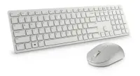 Dell | Keyboard and Mouse | KM5221W Pro | Keyboard and Mouse Set | Wireless | Mouse included | Russian | White | 2.4 GHz