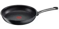 TEFAL TalentPro C6210252 Frying Pan, 21 cm, Suitable for all cookers including induction, Black, Non-stick coating, Fixed handle