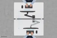 NEOMOUNTS Desk Mount ultra flat clamp – pilt 20
