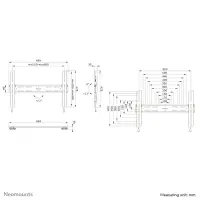 NEOMOUNTS WL35S-850BL16 Wall Mount – pilt 9