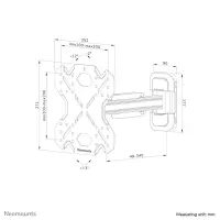 NEOMOUNTS WL40S-840BL12 Wall Mount – pilt 2