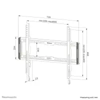 NEOMOUNTS WL30-550BL16 Fixed Wallmount – pilt 9