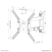 NEOMOUNTS WL40-550BL14 Wallmount – pilt 14
