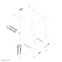 NEOMOUNTS CPU-D025BLACK