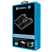 Sandberg 135-90 arvutikorpuse detail Universaalne HDD paigalduskronstein – pilt 4