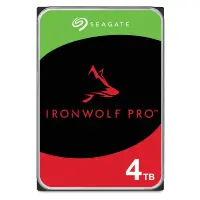 Seagate IronWolf Pro ST4000NT001 sisemine kõvaketas 4 TB 7200 RPM 256 MB 3.5"