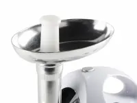 Tristar | VM-4210 Meat Grinder | White | 3 Stainless steel grinding plates, Aluminum grinder head, Aluminum hopper tray, Sausage stuffer, Kubbe attachment, Sausage accessory, Stainless steel blade – pilt 5