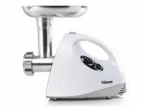 Tristar | VM-4210 Meat Grinder | White | 3 Stainless steel grinding plates, Aluminum grinder head, Aluminum hopper tray, Sausage stuffer, Kubbe attachment, Sausage accessory, Stainless steel blade