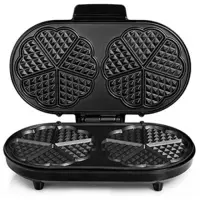 Tristar | Waffle maker | WF-2120 | 1200 W | Number of pastry 10 | Heart shaped | Black – pilt 3