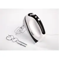 Adler | Mixer | AD 4205 b | Hand Mixer | 300 W | Number of speeds 5 | Turbo mode | White/Black