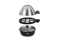Tristar | Egg Boiler | EK-3076 | Black, Stainless Steel Lid | Eggs capacity 7 – pilt 15