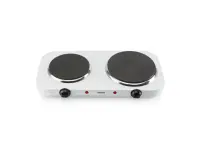 Tristar | Free standing table hob | KP-6245 | Number of burners/cooking zones 2 | Rotary | Electric | White – pilt 3