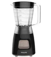 Philips Blender Daily Collection HR2052 Tabletop, 350 W, Jar material Plastic, Jar capacity 1.25 L, Ice crushing, Black