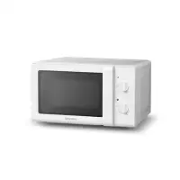DAEWOO Microwave oven KOR-6627W 20 L, Rotary, 700 W, White, Defrost function, Free standing