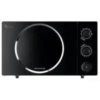 DAEWOO Microwave oven KOR-81H7B 23 L, Mechanical, 800 W, Black, Free standing, Defrost function