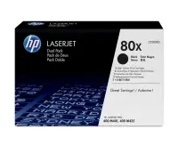 HP 80X 2-pack High Yield Black Original LaserJet Toner Cartridges – pilt 2