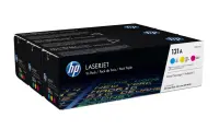 HP 131A 3-pack Cyan/Magenta/Yellow Original LaserJet Toner Cartridges – pilt 2