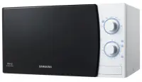 Samsung Microwave oven ME 711 K 20 L, Rotary, White, Free standing, Defrost function