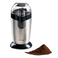 DomoClip DOD116 Coffee grinder, Capacity of 40 g or about 20 cups of coffee, Transparent lid, Anti slip feet DomoClip DomoClip DOD116  Silver, 120 W, 40 g, Number of cups 20 pc(s) – pilt 2