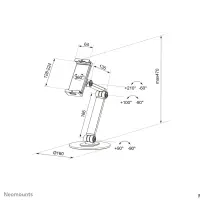 NEOMOUNTS Universal tablet stand – pilt 26