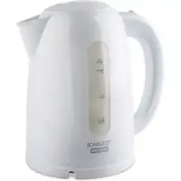 Scarlett Scarlett SC-EK18P28 Standard kettle, Plastic, White, 2200 W, 360° rotational base, 1.7 L