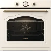 Gorenje | Oven | BOS67371CLI | 77 L | Multifunctional | EcoClean | Mechanical control | Steam function | Convection | Height 59.5 cm | Width 59.5 cm | Beige