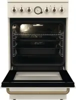 Gorenje | Cooker | GECS5B70CLI | Hob type Vitroceramic | Oven type Electric | Beige | Width 50 cm | Depth 59.4 cm | 70 L – pilt 24