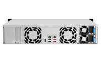 QNAP 12-Bay NAS TS-1264U-RP-4G N5105/N5095 4-core/4-thread processor, Processor frequency 2.9 GHz, 4 GB, DDR4, 2x2.5 Gigabit Ethernet Port, 2xType A USB3.2 Gen2, 2xUSB 2.0 port, 1xPCIe Slot