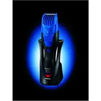 Panasonic Beard trimmer ER-GB40-A503 Warranty 24 month(s), Cordless, Cordless, Number of length steps 19, Rechargeable, Base station, Nickel Metal Hydri, Operating time 50 min, Charging time 15 h, No, Blue – pilt 2