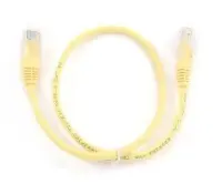 PATCH CABLE CAT5E UTP 0.5M/PP12-0.5M/Y GEMBIRD