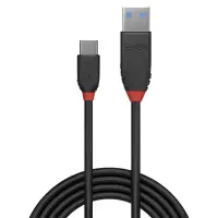 Lindy 36917 USB-kaabel USB 3.2 Gen 1 (3.1 Gen 1) 1,5 m USB A USB C 10 Gbit/s Must – pilt 7