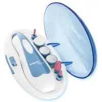 Manicure set Scarlett SC-MS95007 Warranty 24 month(s), 220-240 W, White/Blue