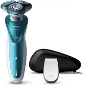 Philips SHAVER Series 7000 S7370/12 raseerija mehele Pöörlevad terad Trimmer Sinine, Hall, Valge