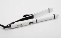 Adler | Hair straightener 2 in 1 | AD 2104 | Warranty 24 month(s) | Ceramic heating system | 50 W | White – pilt 12