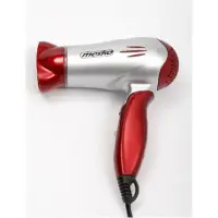 Hair Dryer Mesko Warranty 24 month(s), Foldable handle, Motor type DC, 1200 W, Red/Silver