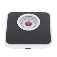 Adler | Mechanical Bathroom Scale | AD 8178 | Maximum weight (capacity) 120 kg | Accuracy 1000 g | Black