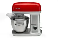 Gorenje | Kitchen machine | MMC1000RLR | 1000 W | Number of speeds 7 | Bowl capacity 4.5 L | Meat mincer | Stainless Steel/Red